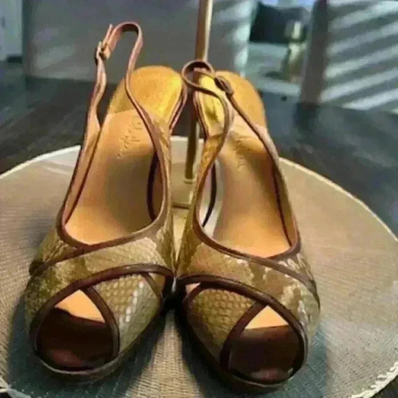 Cole‎ Haan sling back wedge sandal - Picture 3 of 6